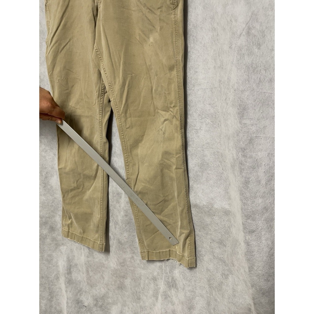Carhartt Pants Men's 32X28 Beige Rugged Flex Dungaree Canvas Utility Work 102291 - Picture 7 of 15